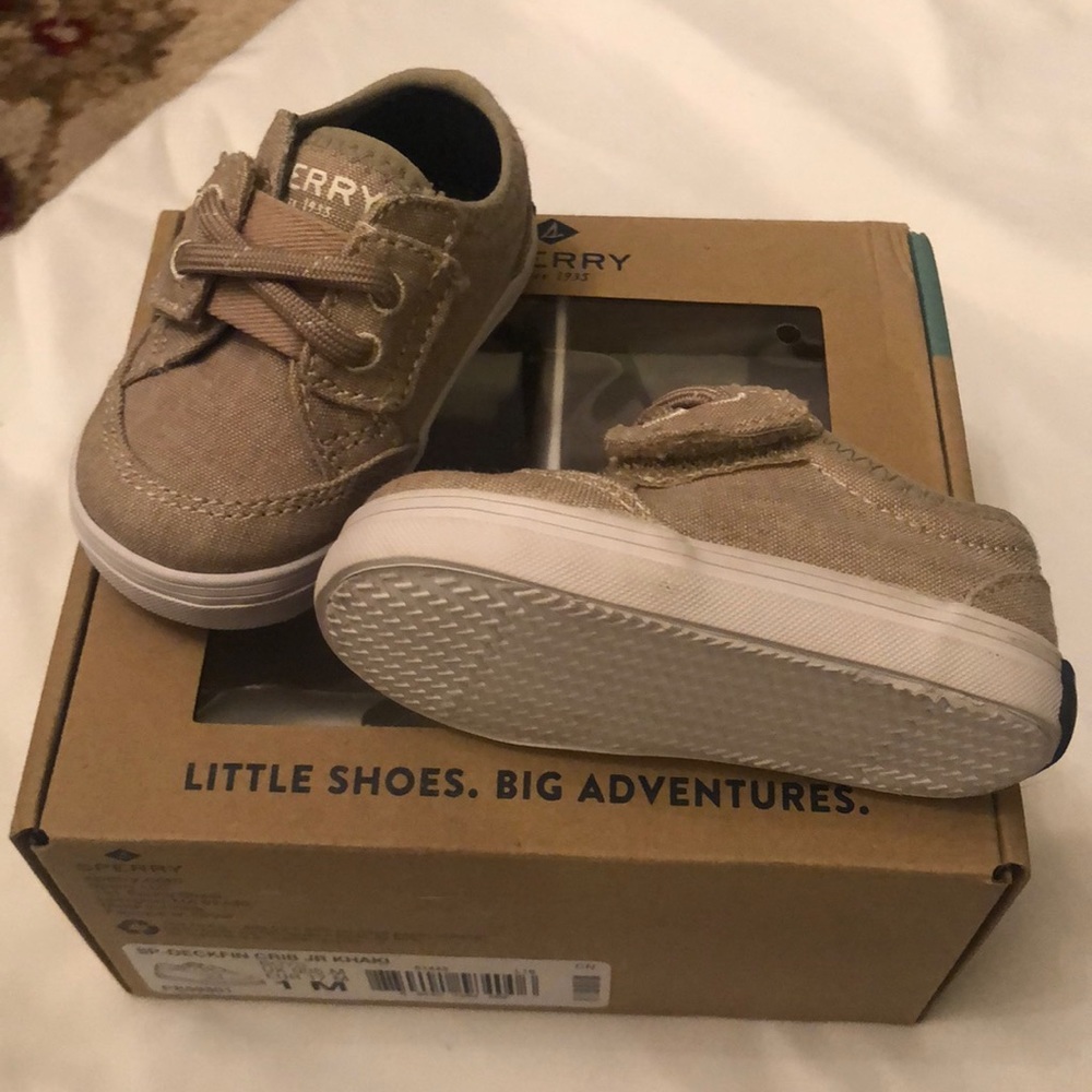 Sperry infant shoes, size 1
